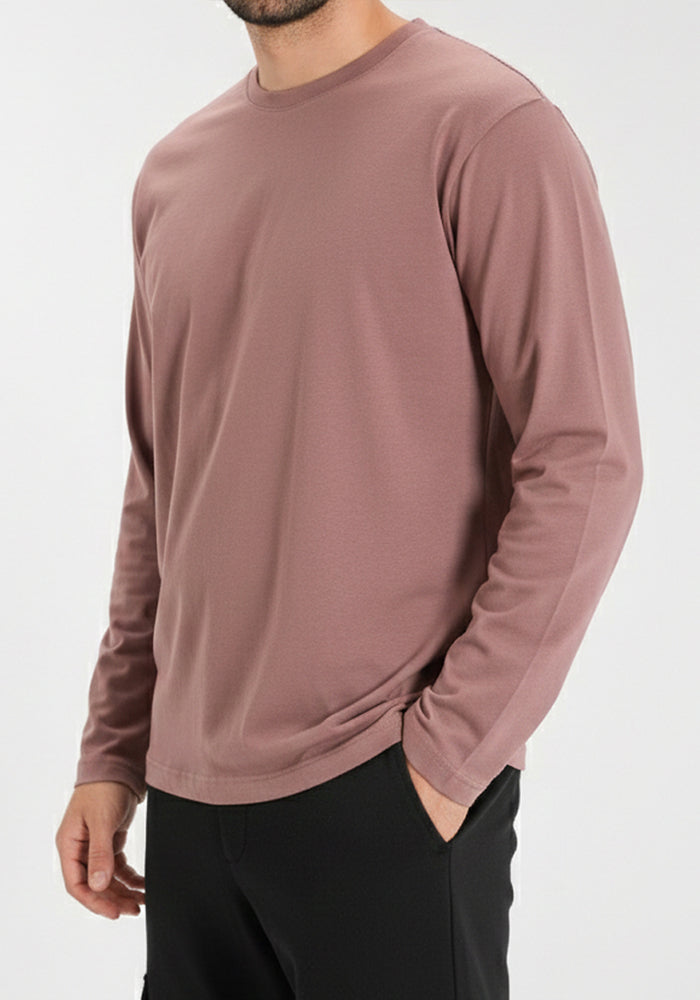 Relaxed Long Sleeve T Shirt - Lightweight