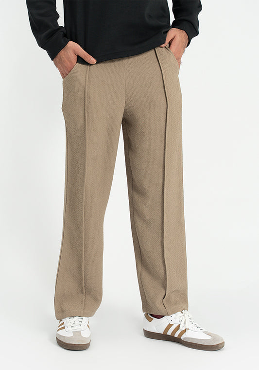 Textured Tailored Pants