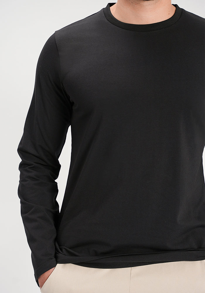 Fitted Long Sleeves T-Shirt