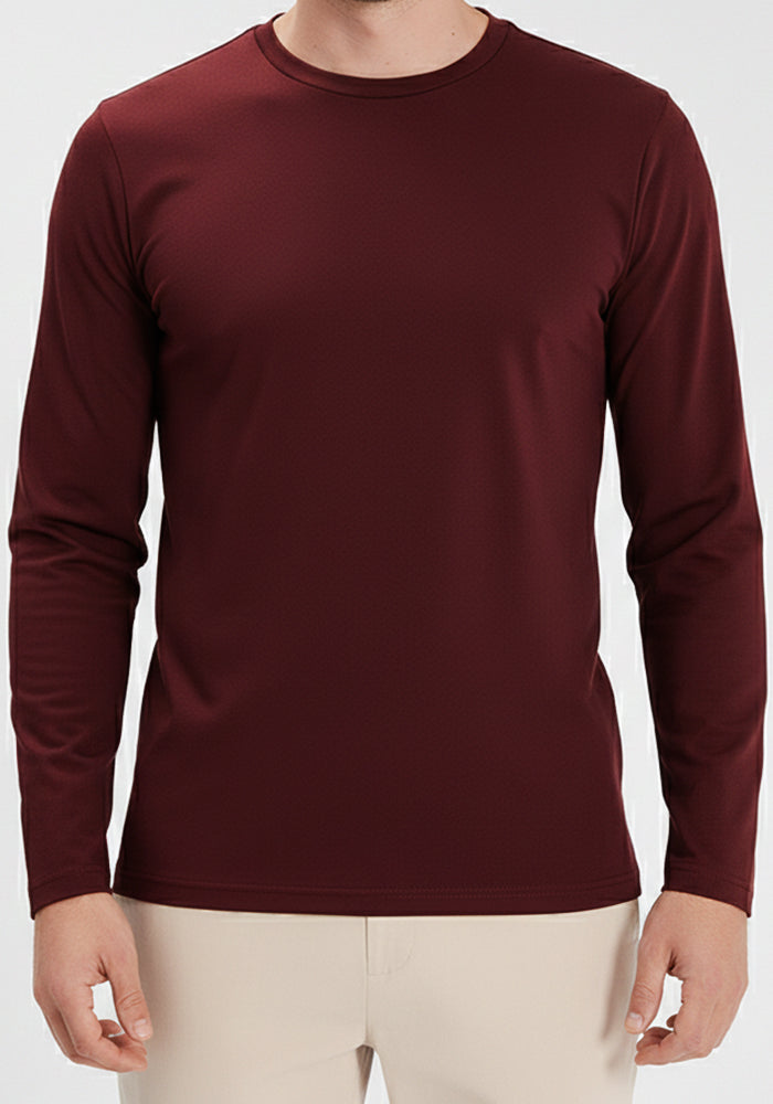 Fitted Long Sleeves T-Shirt