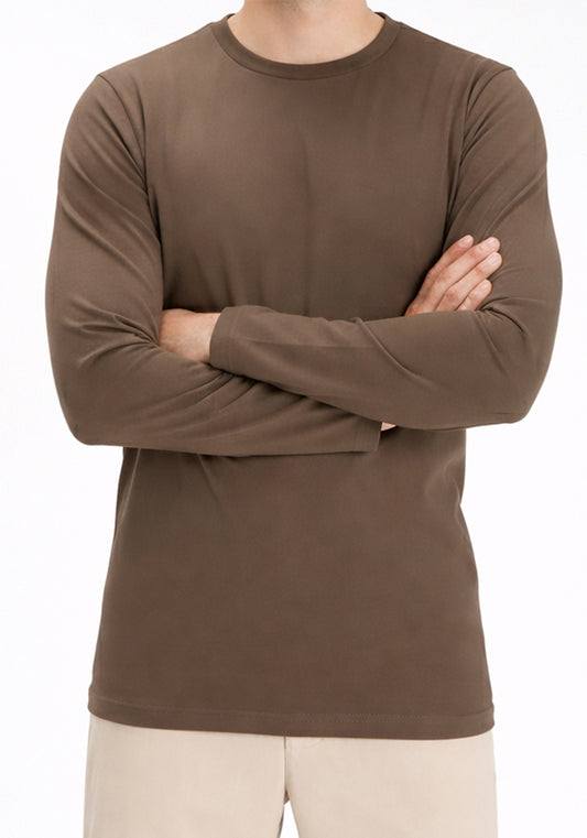 Fitted Long Sleeves T-Shirt