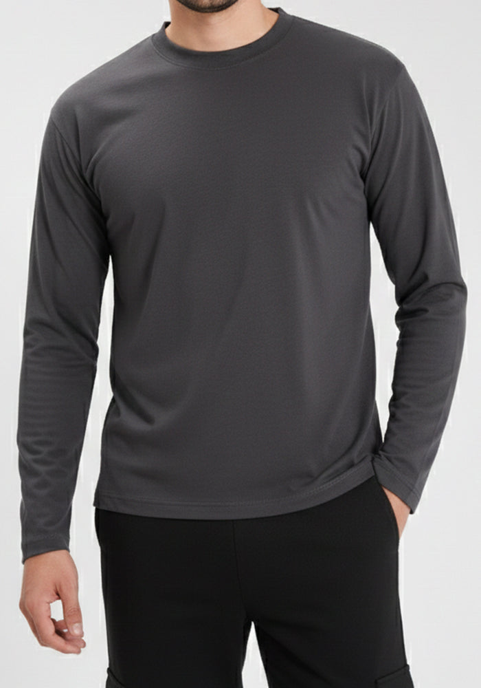 Fitted Long Sleeves T-Shirt