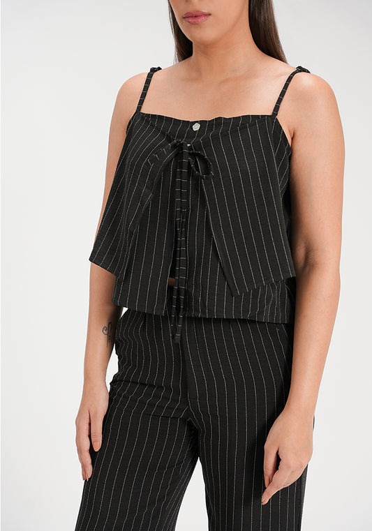 Midnight Stripe Top