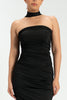 Strapless Scarf Top