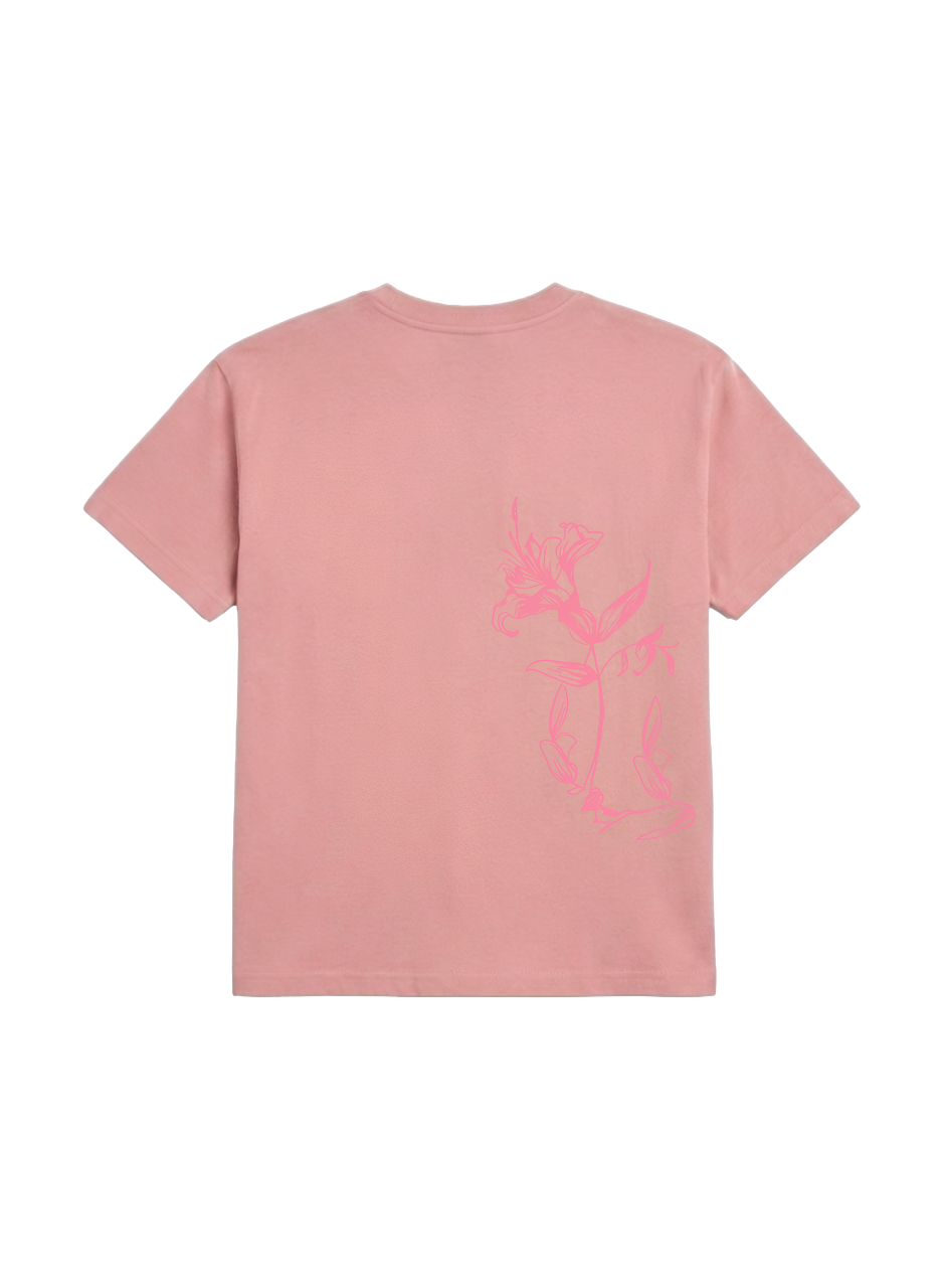 Printed Tee - Petal