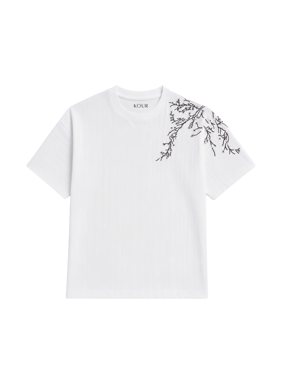 Printed Tee - Cherry blossom