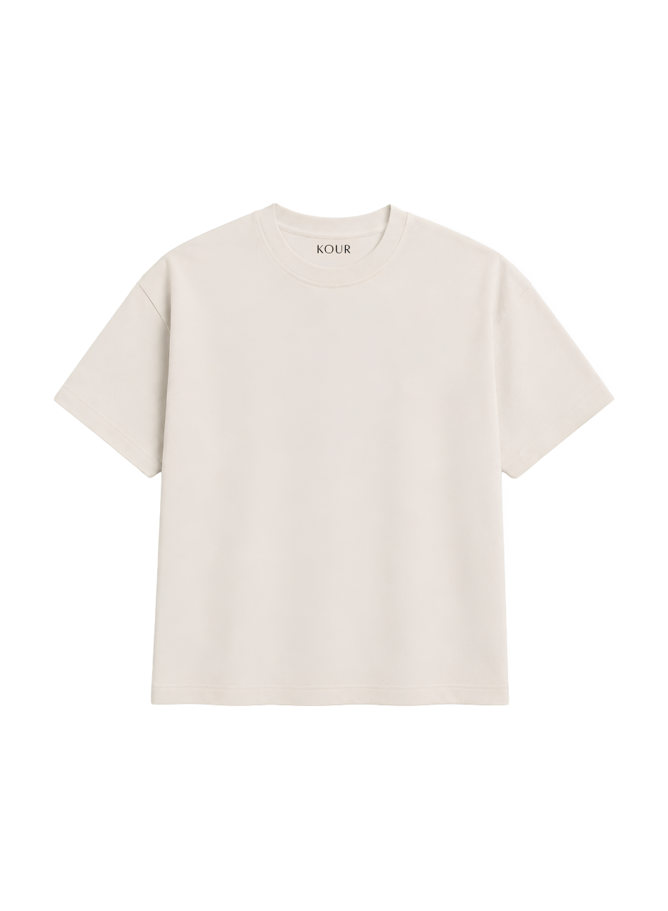 Printed Tee - Slow Living