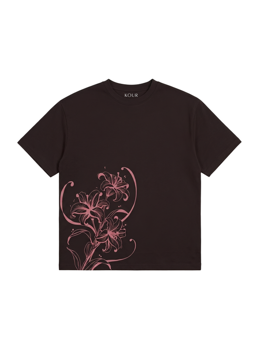 Printed Tee - Lily